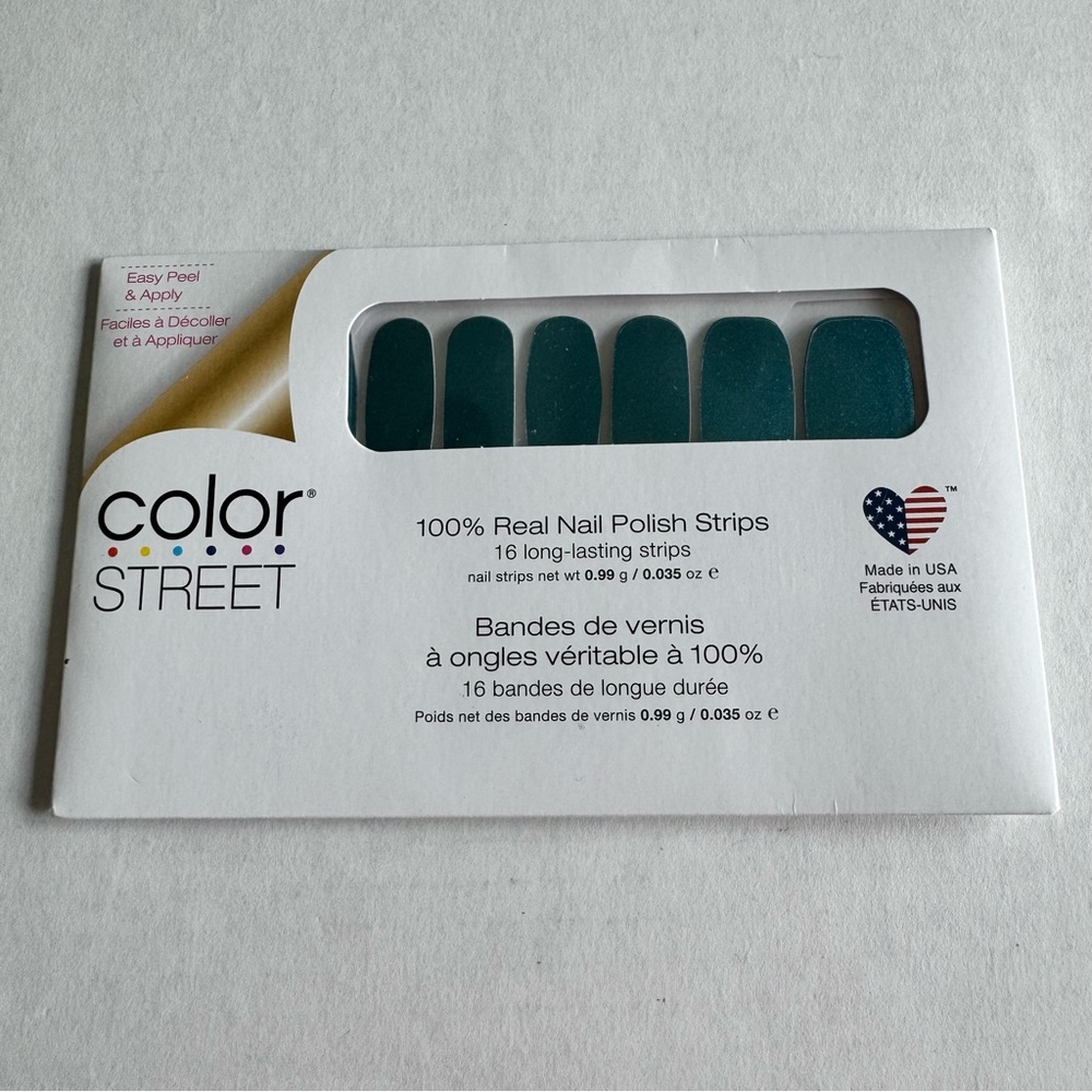 *Retired* Color Street: Space Case | Blue Metallic Fall Winter Spring Summer - Picture 3 of 11